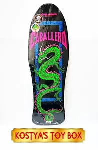 Powell Peralta Steve Caballero Black Light Full Dragon Skateboard Deck - Foto 1 di 5