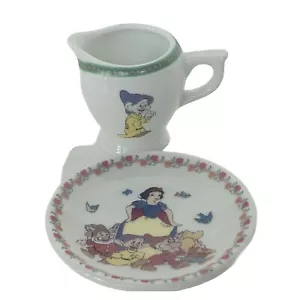 Disney Biancaneve Sette Nani Miniatura Figurina Schylling Dopey Cup Disco vintage - Foto 1 di 3