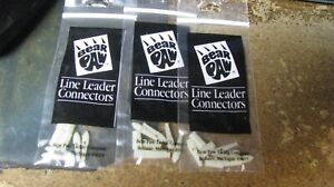 Bear Paw line/leader connectors, no knots, 12 ct, free shipping