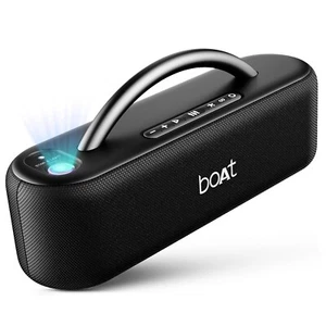 boAt Stone Lumos 60W Bluetooth Speaker w/ 7 LED Projection Modes - Picture 1 of 11