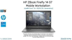 HP Zbook firefly G7 i5-1021U/8GB/256GB/14"FHD/W11P - Bild 1 von 7