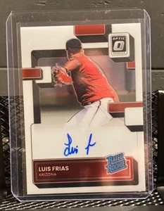 Luis Frias 2022 Ottica Classificata Rookie Auto - Diamondbacks - Foto 1 di 2