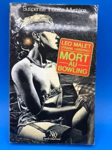 CLAEYS couverture pour LEO MALET (FRANK HARDING) MORT AU BOWLING NEO #143 - 1982 - Bild 1 von 8