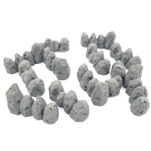 LOTR, D&D, wargaming 3D printed terrain scenery Stone Fence RPG - Picture 1 of 5