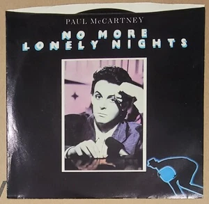 Paul McCartney 45 rpm in Picture Sleeve No More Lonely Nights NM (tested) - Picture 1 of 4