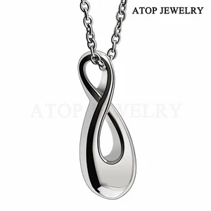 New Silver Drops Ashes Cremation Jewelry Keepsake Memorial Urn Pendant Necklace - Picture 1 of 7