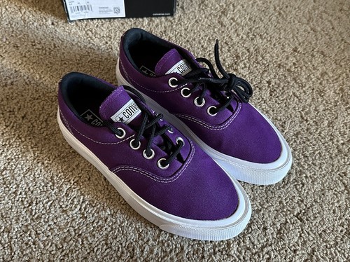 Taglia 3M 4 5W Sneakers basse Vans Skid Grip CVO OX in tela viola nuove