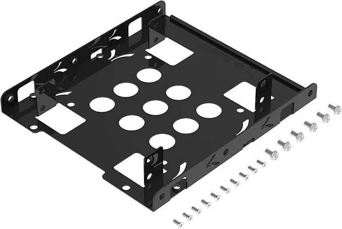 Sabrent Dual 2.5" HDD SSD to 3.5" Mounting Frame, Internal Mounting Kit -BK-HDDH - Image 1 of 1