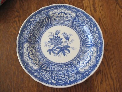 Spode Blue Room Collection "Floral" 10.5" Dinner Plate NEW - Image 1 of 4