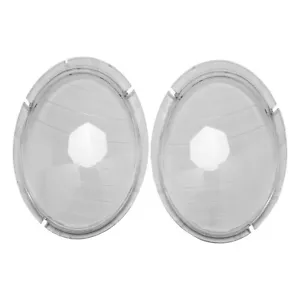 1 Pair Headlight Lens Cover Clear Lens For BMW Mini Cooper 2001-2006 R50 R52 R53 - Foto 1 di 4