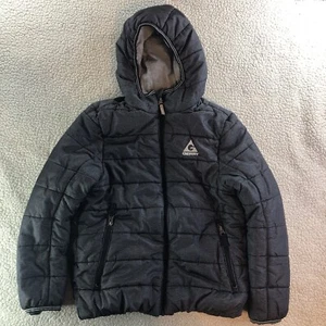 Gerry Youth Full Zip Gray Size 8 Medium Hooded Puffer Jacket - Picture 1 of 12