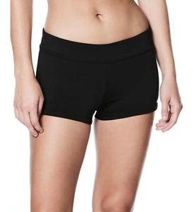 Nike 288115 Womens Logo Active Swim Shorts Black M - Picture 1 of 2