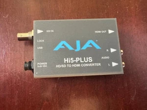 AJA HI5-PLUS HD/SD to HDMI Converter No Power Supply - Picture 1 of 3