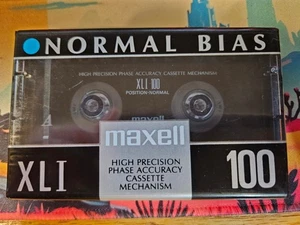 MAXELL XLI 100 Blank Cassette Tape (Sealed) NEW - Picture 1 of 2