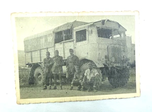 FOTO MILITARE WW2 COLONIE ITALIANE AFRICA AOI CAMION TIR - Picture 1 of 2