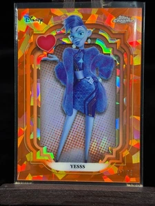 Yesss Ralph Breaks Internet Disney 2024 Topps Chrome Orange Sapphire 7/25 #150 - Foto 1 di 3