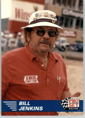 Bill Jenkins - 1991 Pro Set NHRA - #127 - Carreras Foto 1 de 2