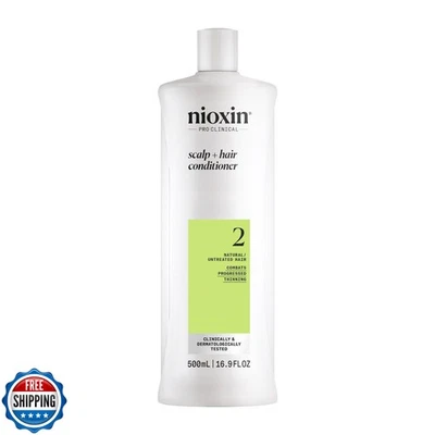 Acondicionador Nioxin cuero cabelludo + sistema de engrosamiento del cabello 2 | Para natural o sin tratar Foto 1 de 4