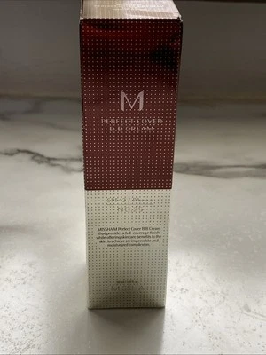 Missha M Perfect Cover BB Cream No.25 Warm Beige SPF42 PA+++ 50ml New - Image 1 of 3