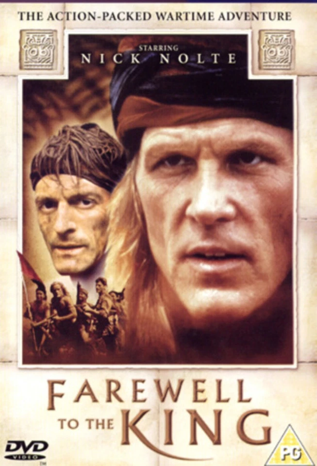 Farewell to the King (DVD) Nick Nolte Nigel Havers Frank McRae Gerry Lopez - Image 1 of 1