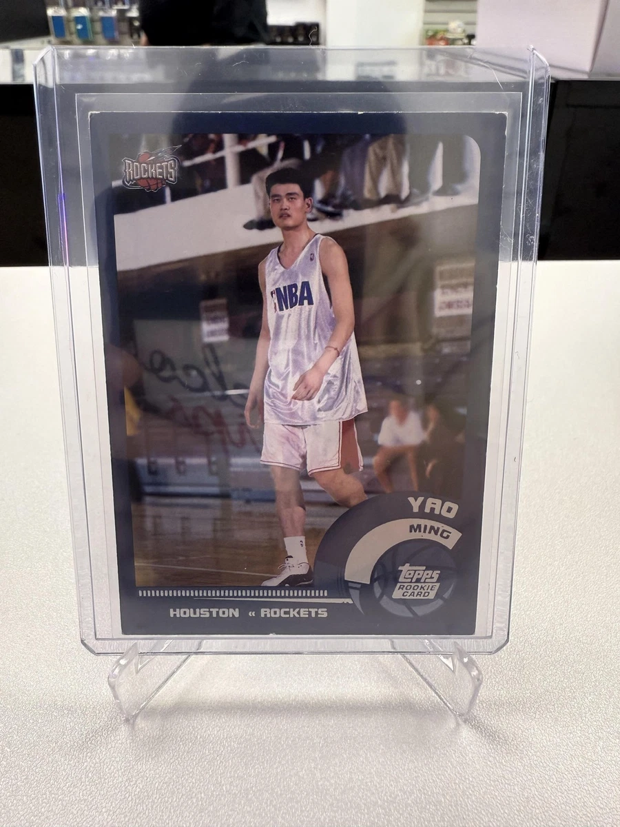 Topps Yao Ming Basketball Rookie Sports Trading Cards