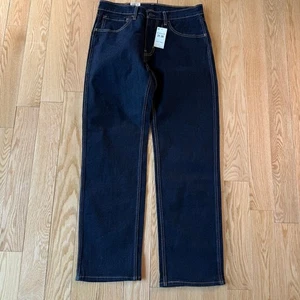 Levi's Workwear Passform gerades Bein Stretch dunkelblau Herrenjeans 31 x 30 neu mit Etikett - Bild 1 von 7