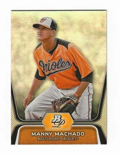 CARTA RC MANNY MACHADO 2012 BOWMAN PLATINUM PROSPECTS #BPP23 - ORIOLES - COME NUOVA - Foto 1 di 2