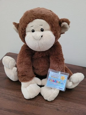 Ganz Webkinz Jr. Brown Monkey Plush WJ103 Stuffed Animal NWT Sealed Unused Code - Image 1 of 4
