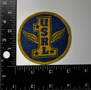 Polo Ralph Lauren Winged 1 USRL Motorcycle Embroidered Sew-on Patch - Picture 1 of 3