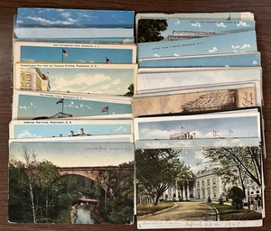 Lot of 63 Washington D.C., District of Columbia Postcards ~ Posted & Unposted - Picture 1 of 18