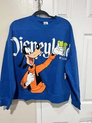 Disneyland Resort nuevo con etiquetas. Jersey estampado de espalda a frente Goofy. Talla: M Foto 1 de 4