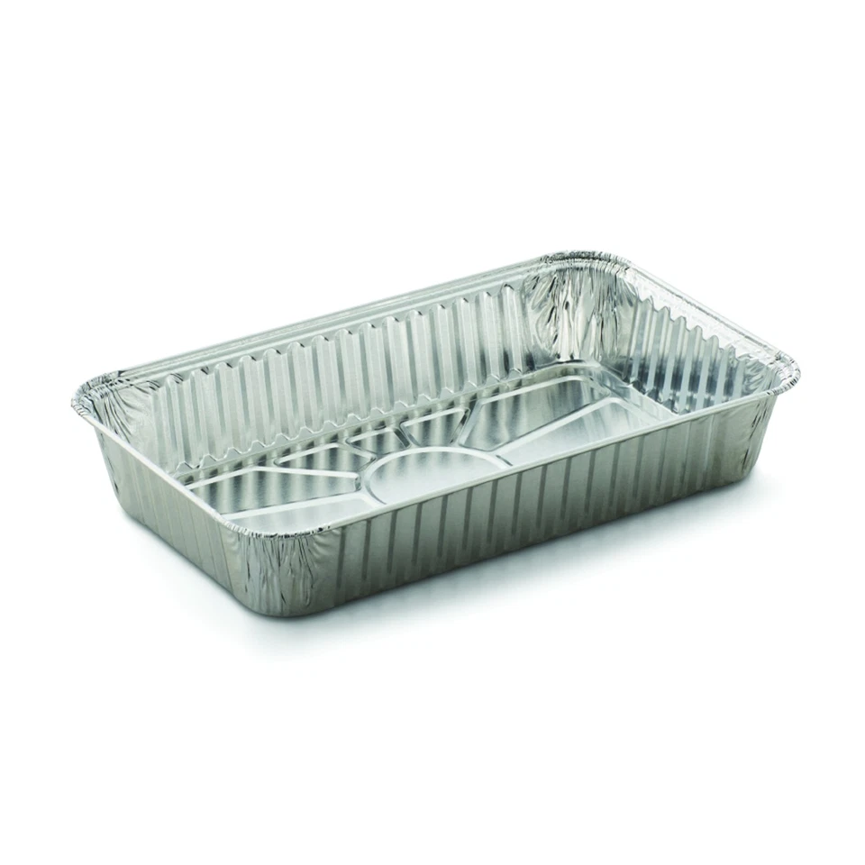 MARKENLOS Alu-Schale ohne Deckel 1000 ml, 232x142x37 mm, 1x100 Stück