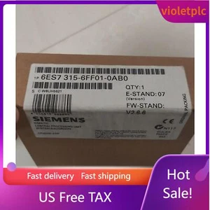 New Siemens SIMATIC S7-300 6ES7315-6FF01-0AB0 6ES7 315-6FF01-0AB0 - Picture 1 of 4