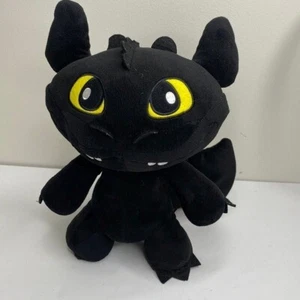Juguete de peluche negro de 12" DreamWorks Cómo entrenar a tu dragón 2 sin dientes - Imagen 1 de 6