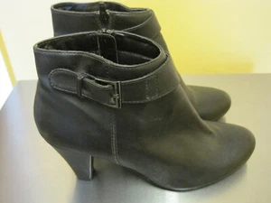 Botines Lotus de cuero negro. Talla UK6 EUR 39. - Imagen 1 de 10