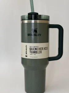 HAMMERTONE GREEN - Stanley 40 oz FlowState Quencher H2.0 Tumbler Limited Edition - Picture 1 of 6