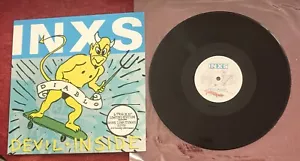 Austalian Rock Band INXS 10 Inch Vinyl Single - Devil Inside. A/B1. Top Rate - Foto 1 di 4