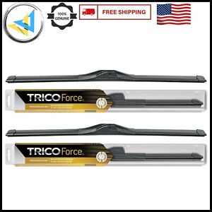 2-Wipers: 15" + 15" Trico Force All-Season Beam Wiper Blades -- 25-150 x2