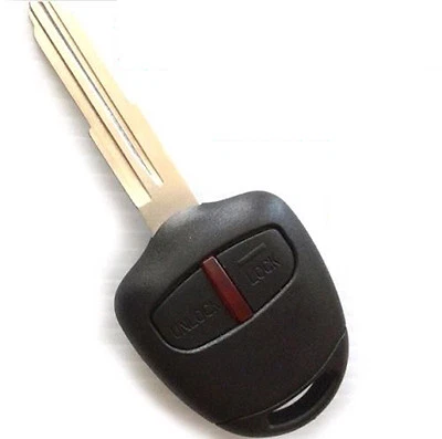 Fits Mitsubishi 2 Button Outlander Lancer Remote Transponder Key 433MHz MIT11 - Image 1 of 4