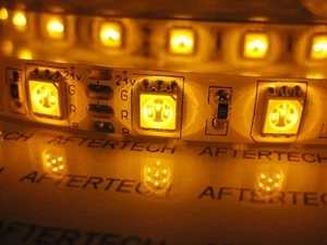 72w 24v 24volt 5m smd5050 ARANCIONE IMPERMEABILE LED STRIP STRISCIA IP65 C5C2 - Imagen 1 de 3