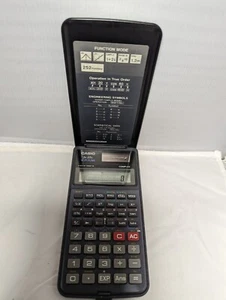 Vintage Casio fx-115s VPAM Wissenschaftlicher Akku Handgerät mit Deckel getestet Solar  - Bild 1 von 5