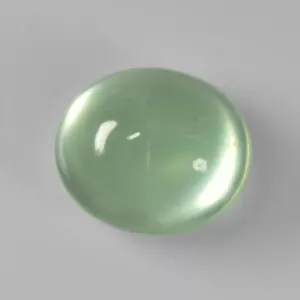 Cabina ovale Prehnite verde 100% pietra preziosa naturale sciolta Prehnite 5,89 cts - Foto 1 di 1