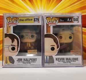 Funko Pop The Office Jim Halpert + Kevin Box Lunch Exclusive HARD STACKS - Picture 1 of 7