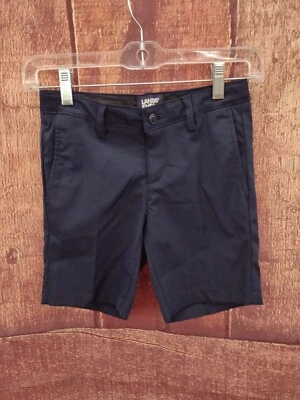 Lands End Girl Navy Blue Uniform Shorts Size 7 - Image 1 of 4