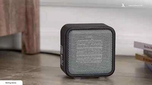 AmazonBasics 500W Ceramic Mini Heater - White - Picture 1 of 5