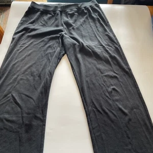 Vivid TJ Hughes Womens Trousers 14 Black Leisurewear Joggers Soft - Picture 1 of 13
