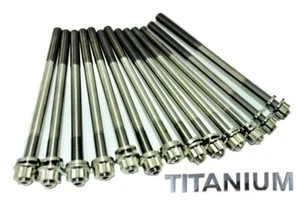 Suzuki GSXR1100W GSXR 1100W Titanium Head Studs Grade 5 Ti Stud Bolt Upgrade Kit - Picture 1 of 3