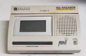 Oregon Scientific WR3000 Emergency Alert Monitor Radio NOAA Weather w/ Power Sup - Picture 1 of 4