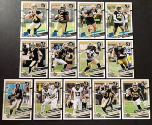 2024 NEW ORLEANS SAINTS 40 Card Lot w/ 2023 DONRUSS Team Set 27 CURRENT Players - Picture 1 of 2