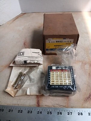 CUADRADO D NORPAK D 6 NORS 72790 CLASE 8852 TIPO L-1 SERIE A - NUEVO - STOCK ANTIGUO Foto 1 de 4